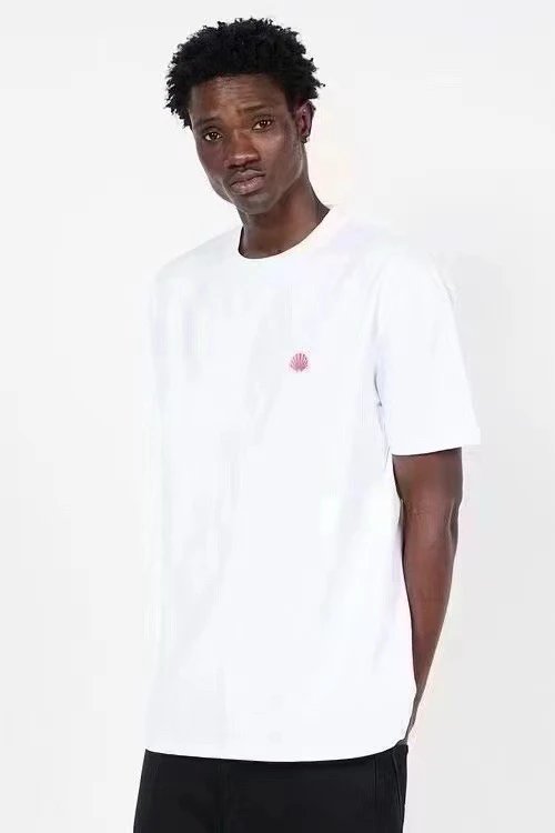 Dutch Streetwear Brand New Amsterdam Men's Short-Sleeve T-Shirt for Spring/Summer, Heavyweight 300 GSM OE Jersey Fabric, Relaxed Fit