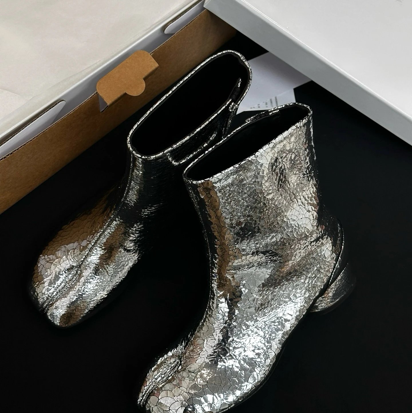 silvery