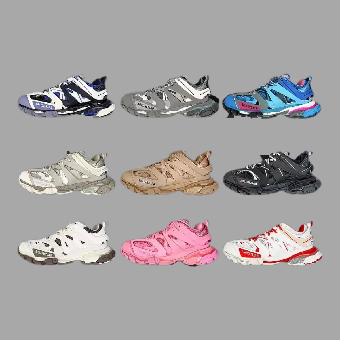 Balenciaga Track 3.0 Unisex Dad Sneakers