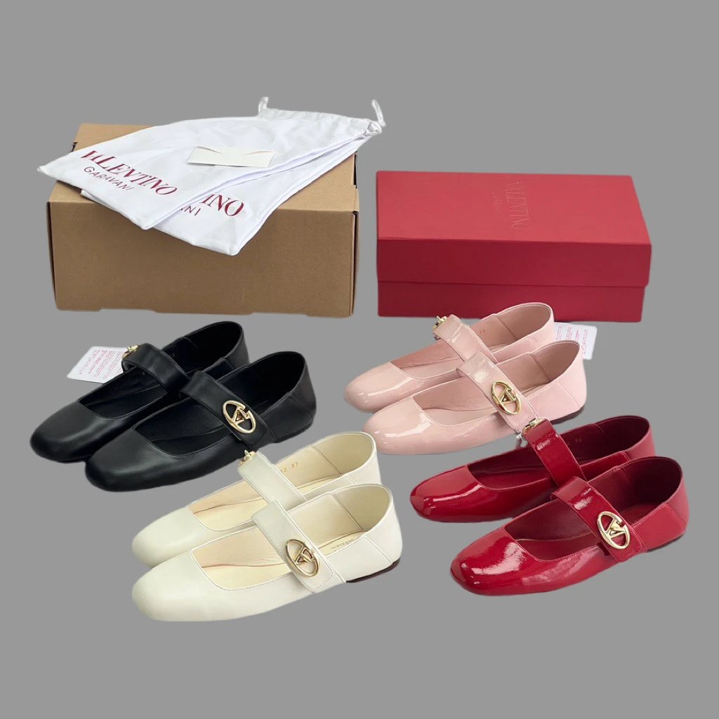 Valentino Garavani 2025 Women's Mary Jane Ballet Flats