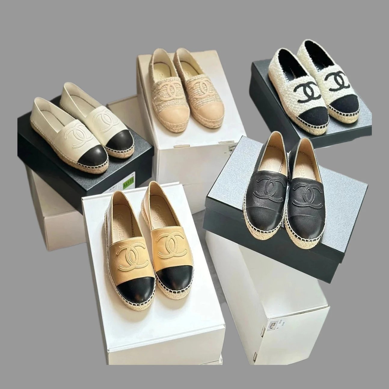 Chanel Women's 2025 Slip-On Flat Espadrilles