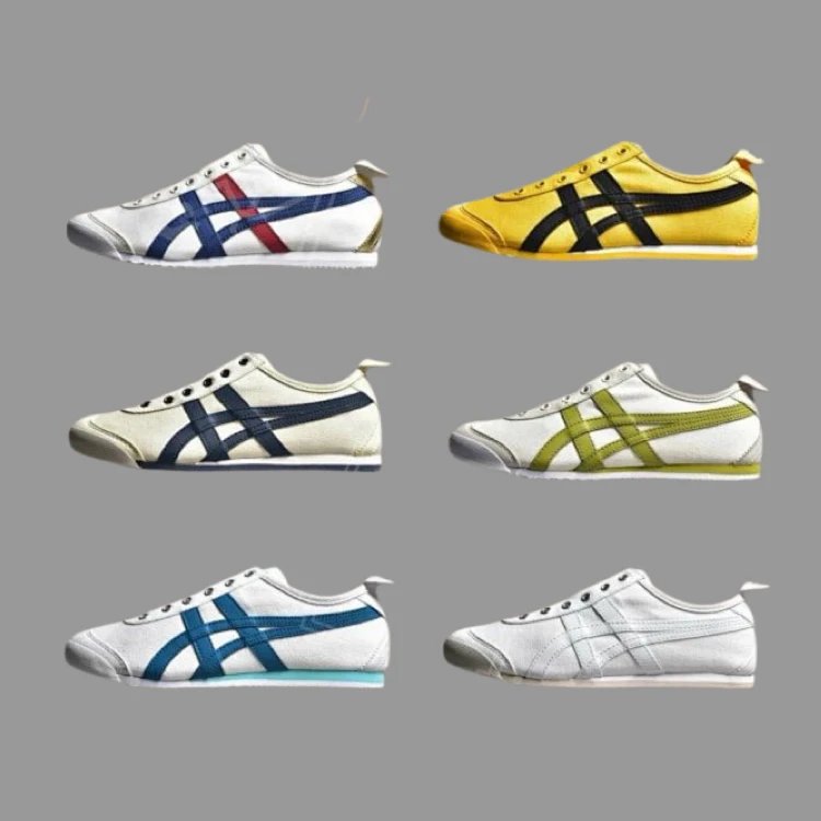 Onitsuka Tiger Slip-On Canvas Casual Sneakers