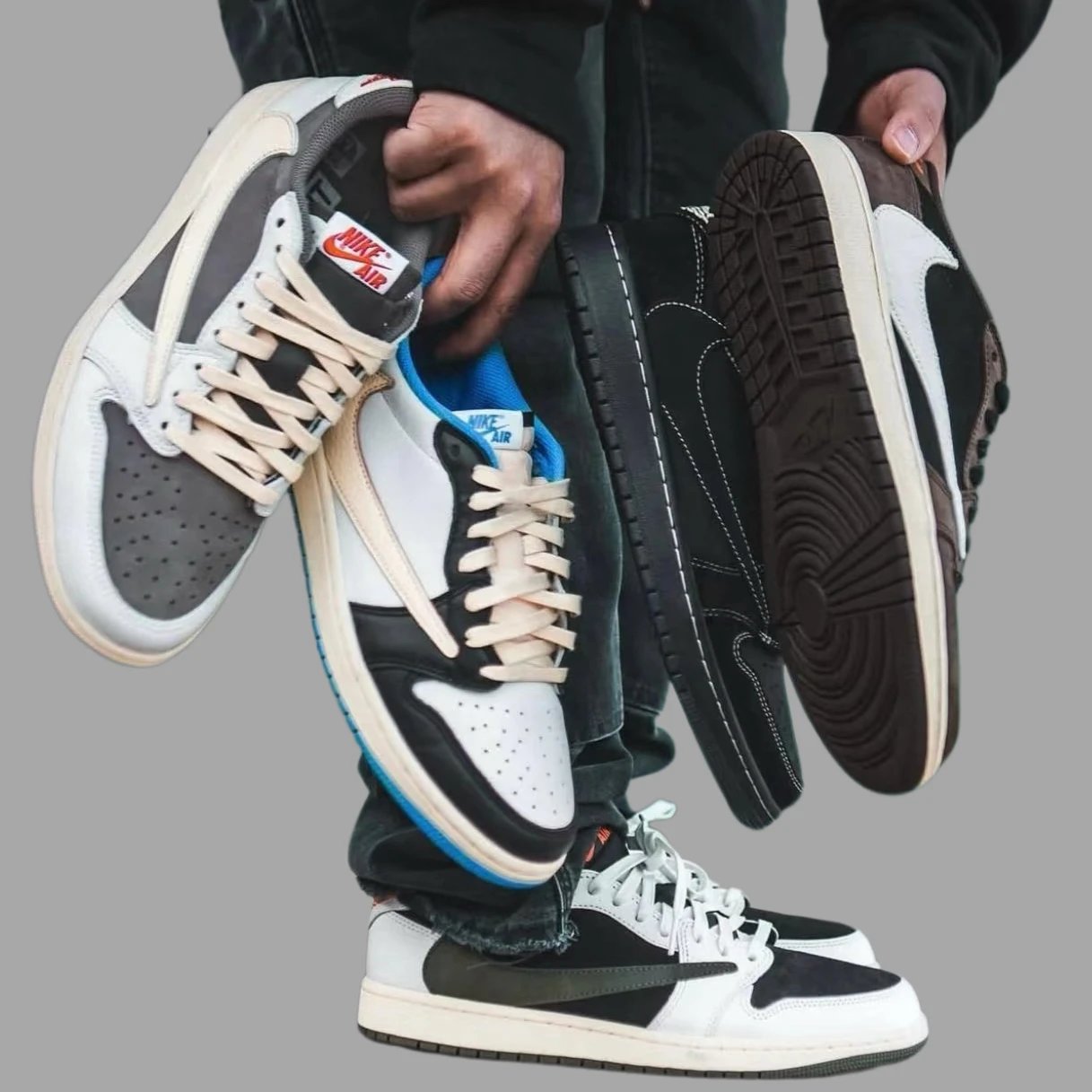 Nike Air Jordan 1 Low Travis Scott Sneakers