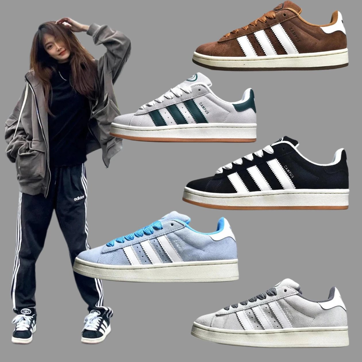 Adidas Campus 00s Retro Skate Shoes