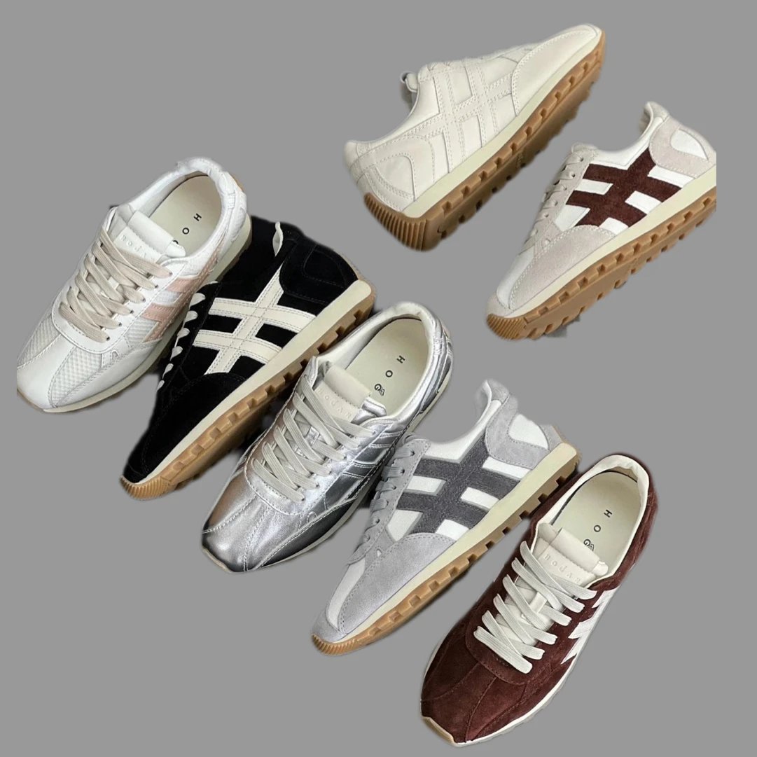 HOGAN Women's Leather Retro Sneakers
