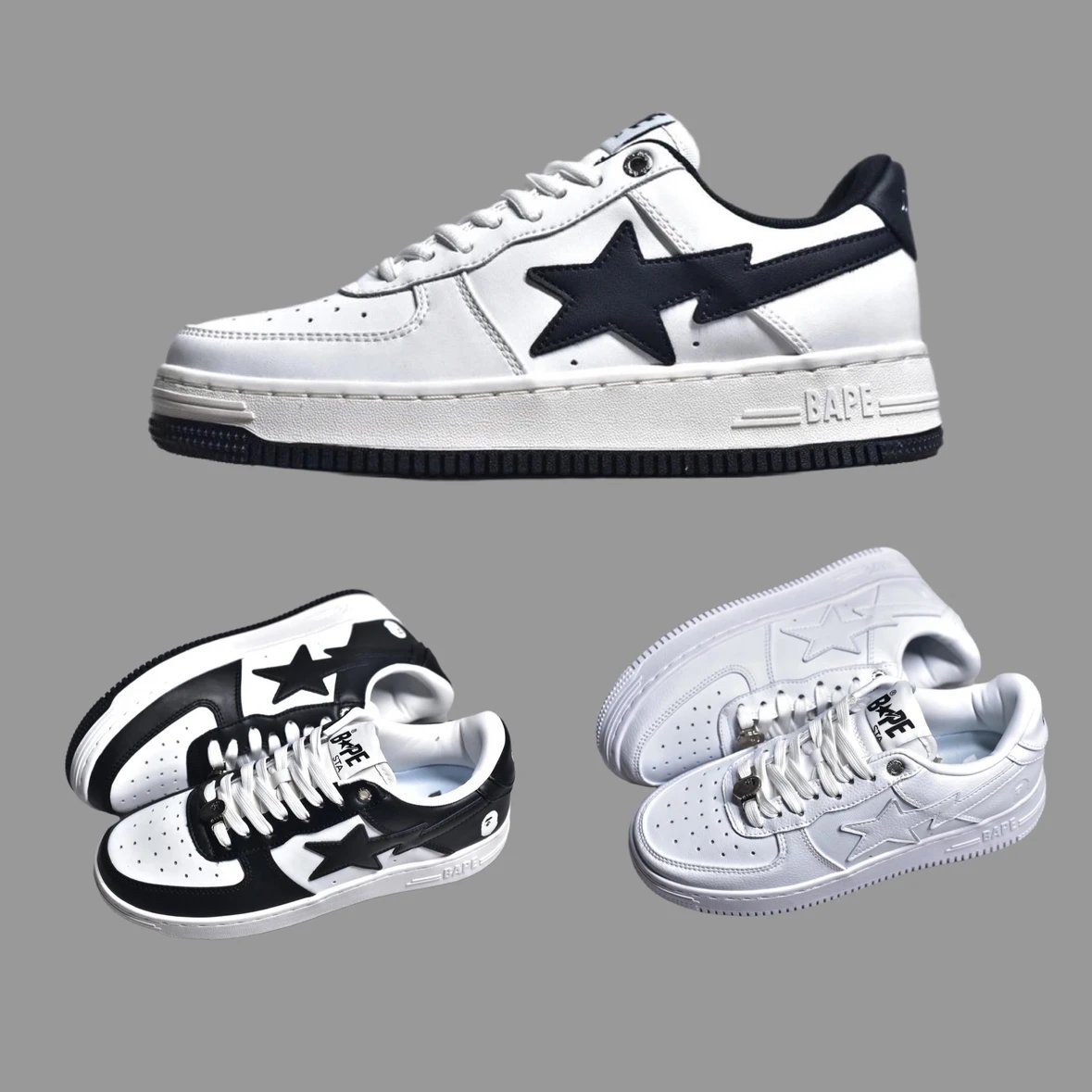 Bape Sta Low Men Women Casual Sneakers