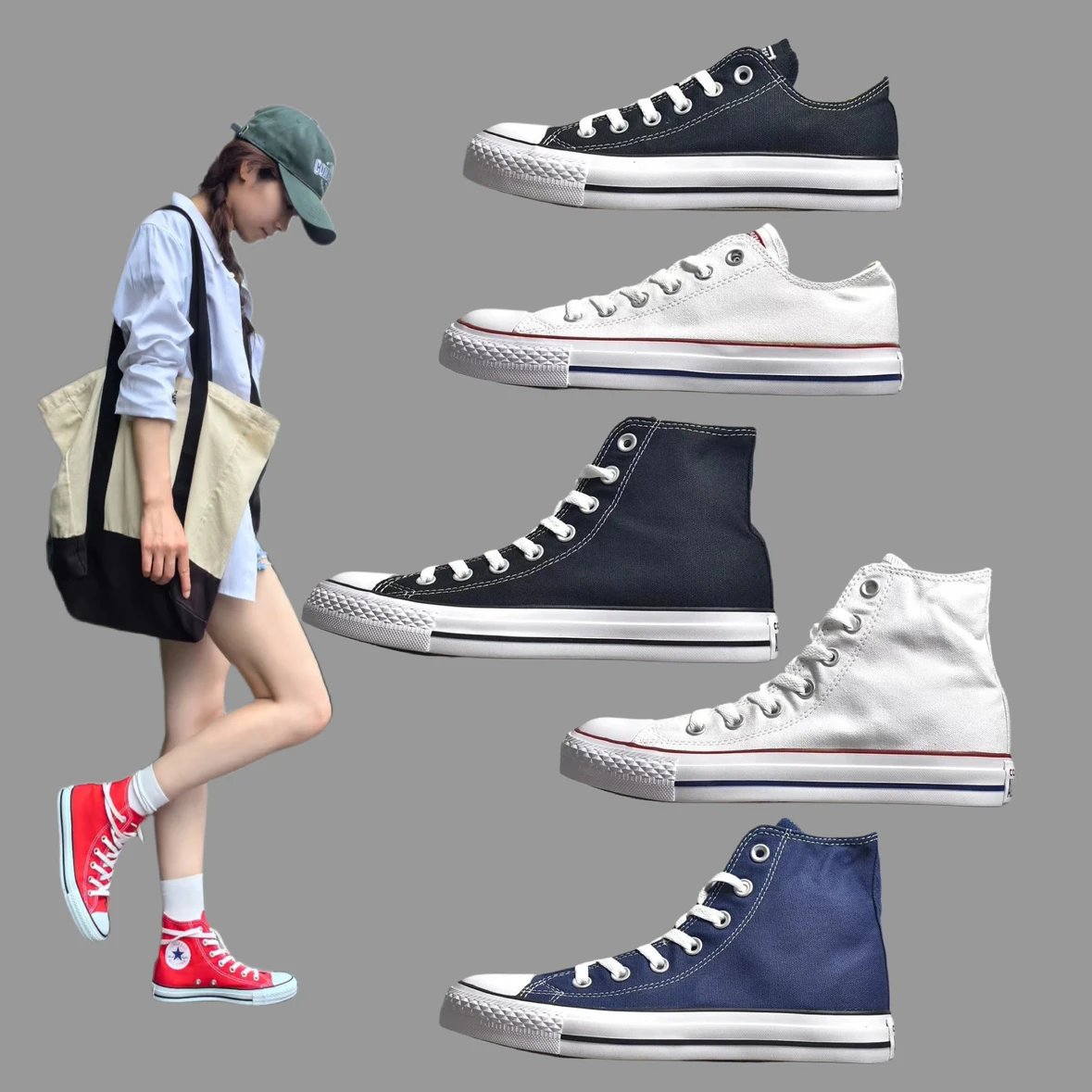 Converse Chuck Taylor All Star Canvas Sneakers for Men Women