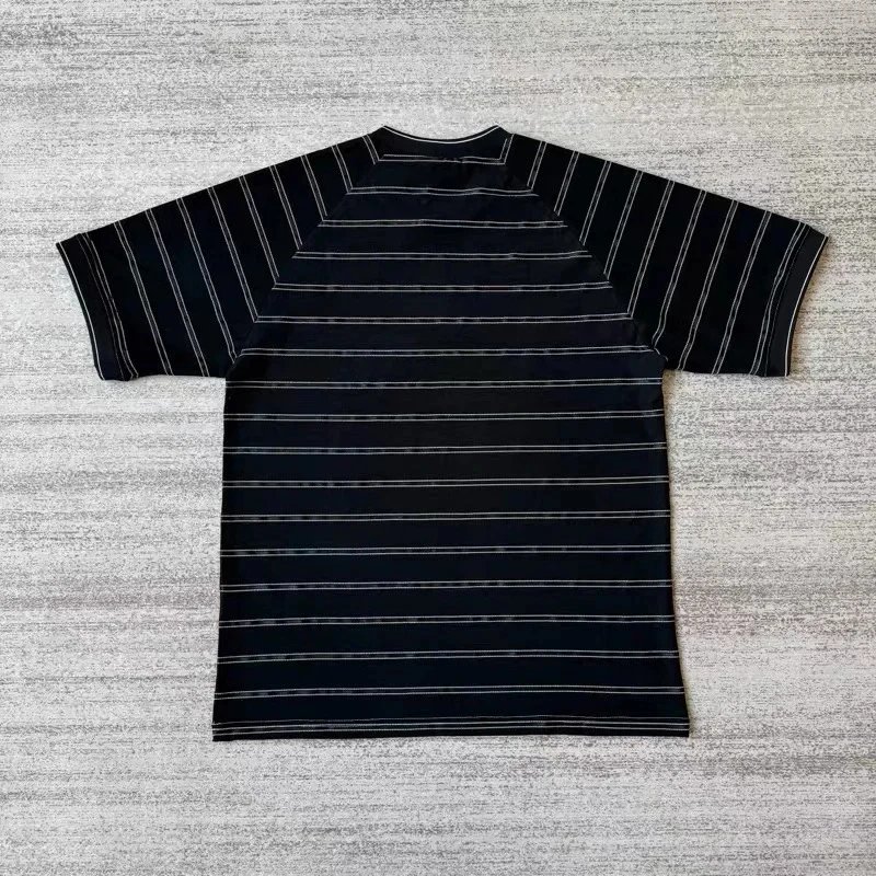 Black horizontal striped T-shirt
