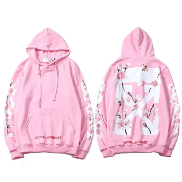 Off-White Arrow Print Black Hoodie - 23