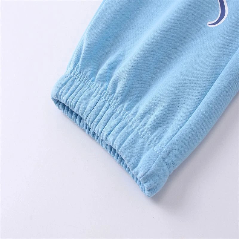 EC Studio Logo Embroidered Light Blue Hoodie - 23