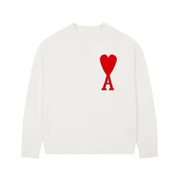 thumbnail for Big love jacquard embroidered crew neck knitted sweater