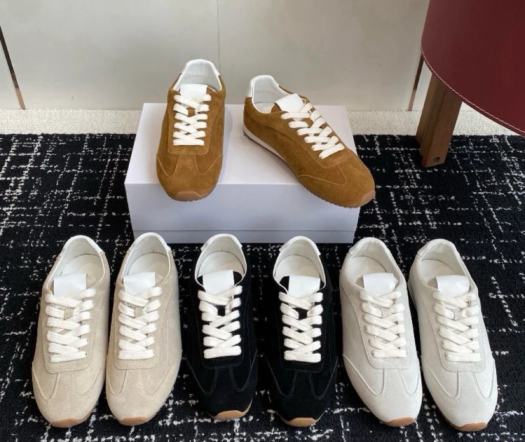 Sunset Unisex German Army Trainers Soft Sole Flat Shoes