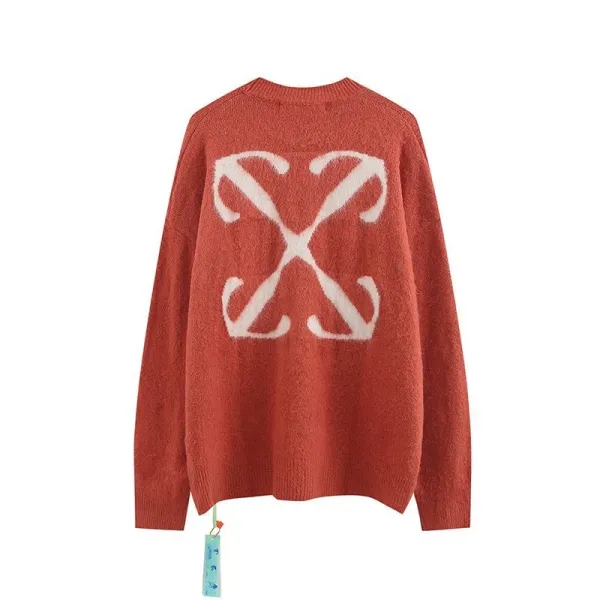 Off-White Arrow Gradient Knit Sweater - 12