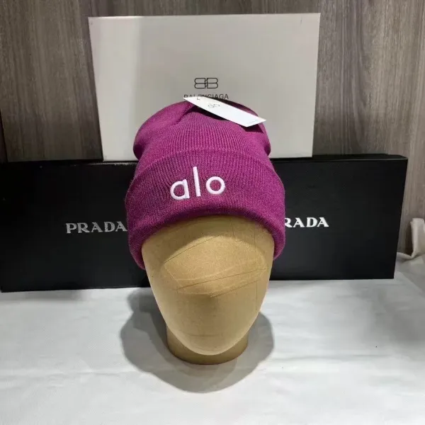 Balenciaga x Prada Alo Beanie Purple - 1