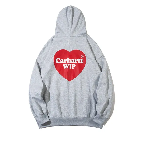Carhartt WIP Heart Logo Hoodie Beige - 10