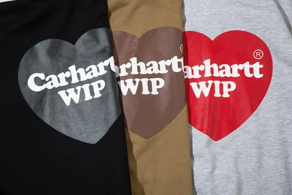 Carhartt WIP Heart Logo Hoodie Beige - 12