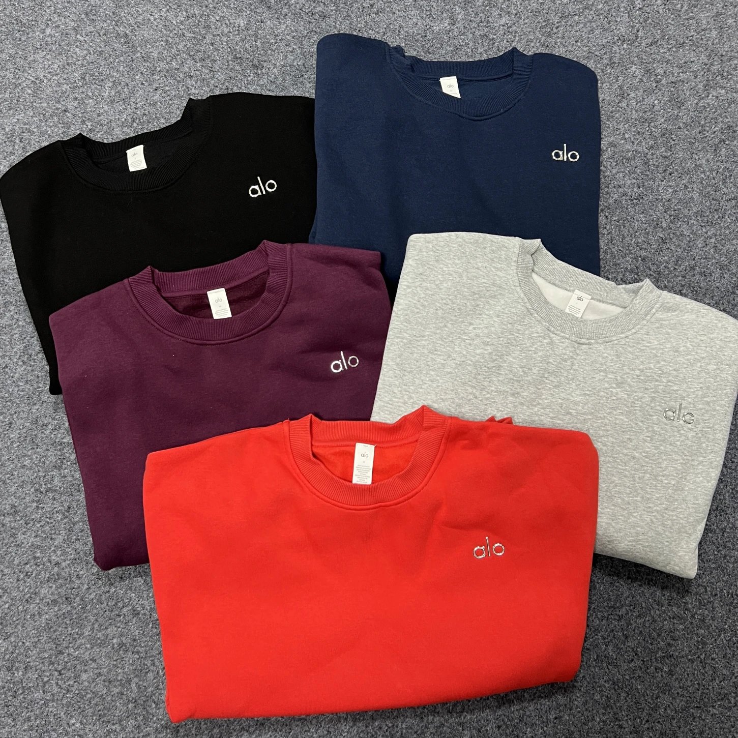 Alo Crew neck long-sleeved sweatshirt