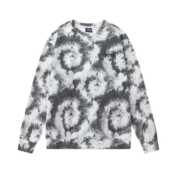 Stüssy Tie-Dye Skull Graphic Hoodie - 7
