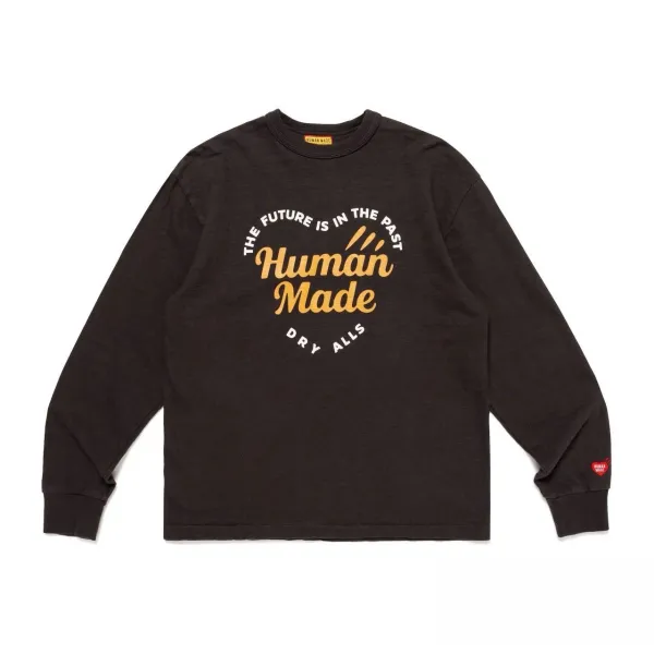 Human Made Heart Graphic Long-Sleeve T-Shirt White - 11