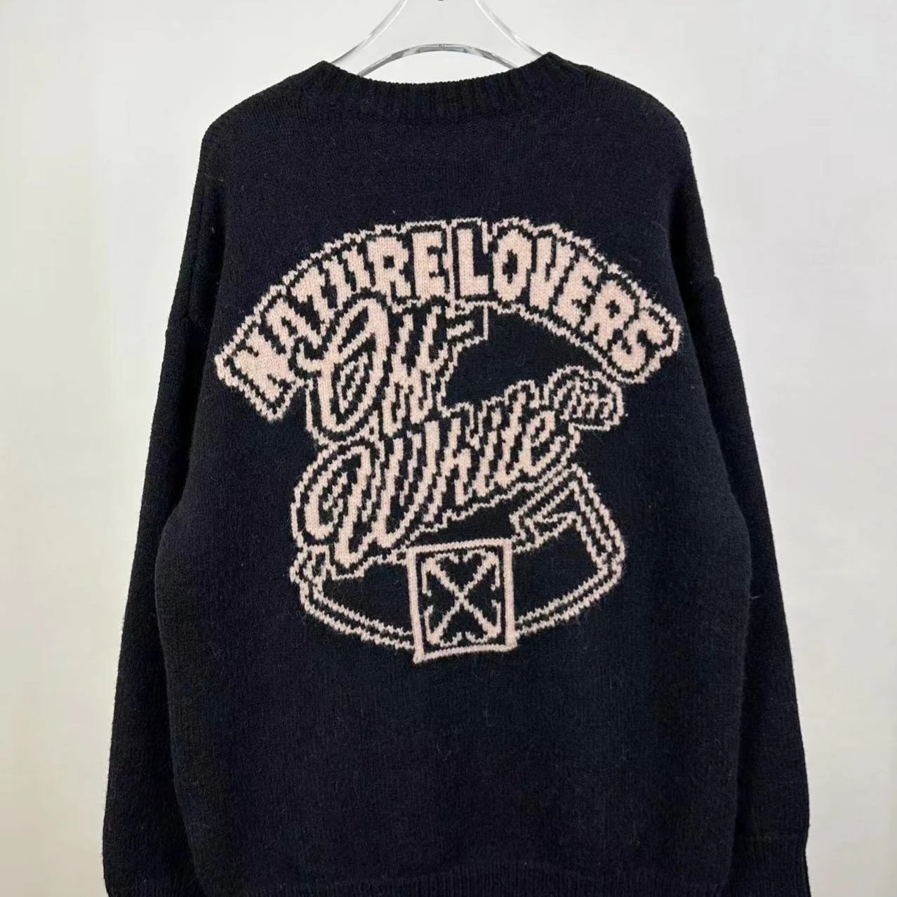 Off-White Nature Lovers Knit Sweater Lime Green - 9