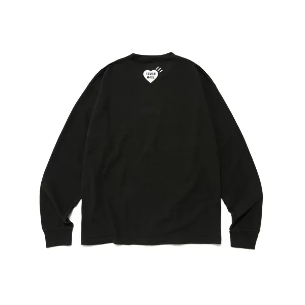 Human Made Heart Graphic Long-Sleeve T-Shirt White - 18