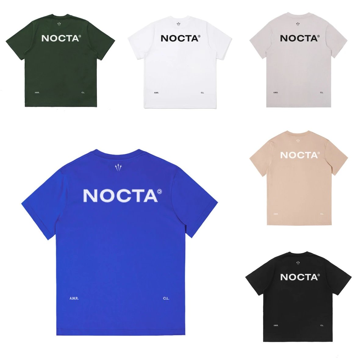 NOCTA collaboration classic pure cotton golf short sleeved round neck T-shirt