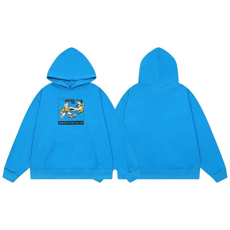 Enfants Box Logo Lime Green Hoodie - 7