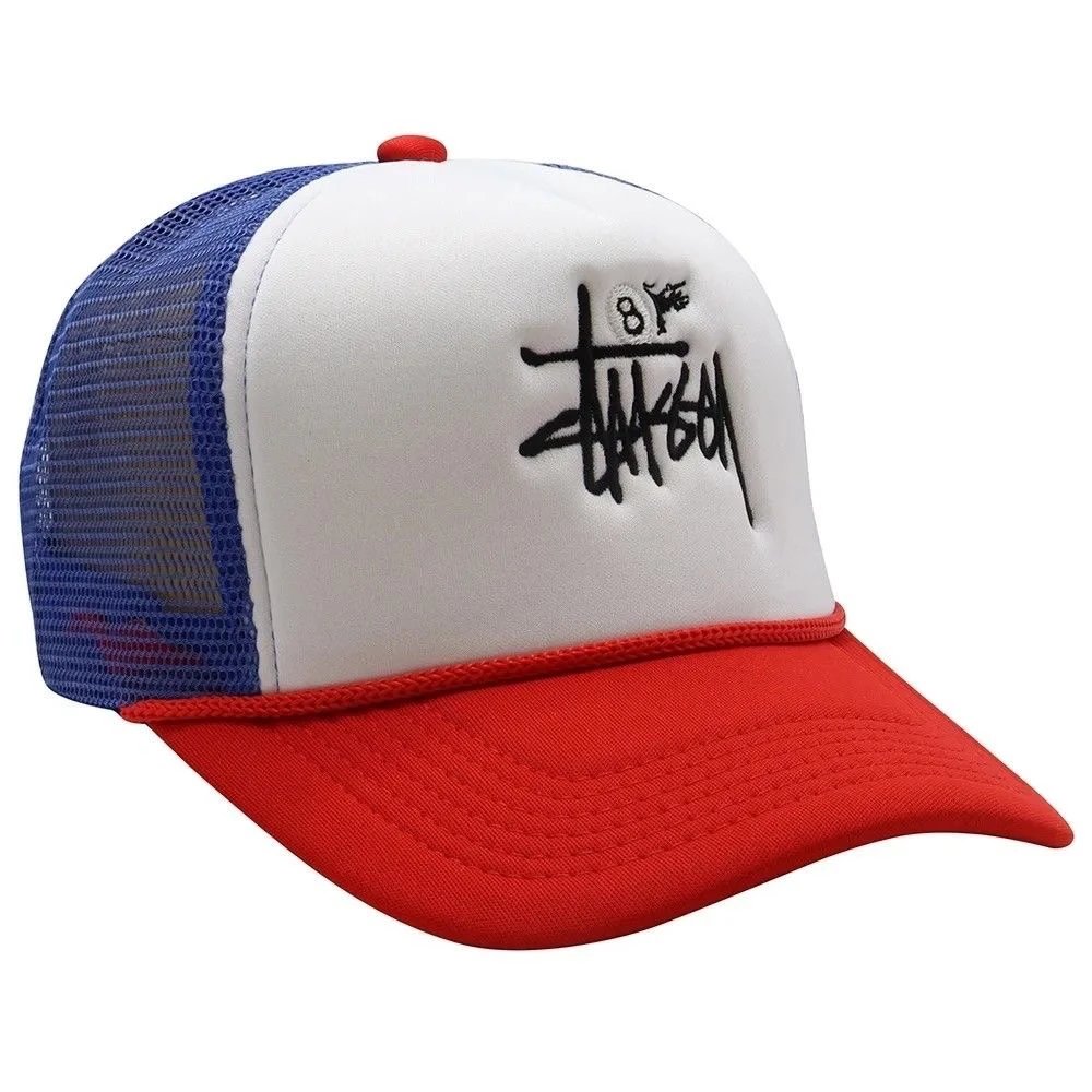 Stussy Stock Lockup Mesh Trucker Cap Multicolor Casual