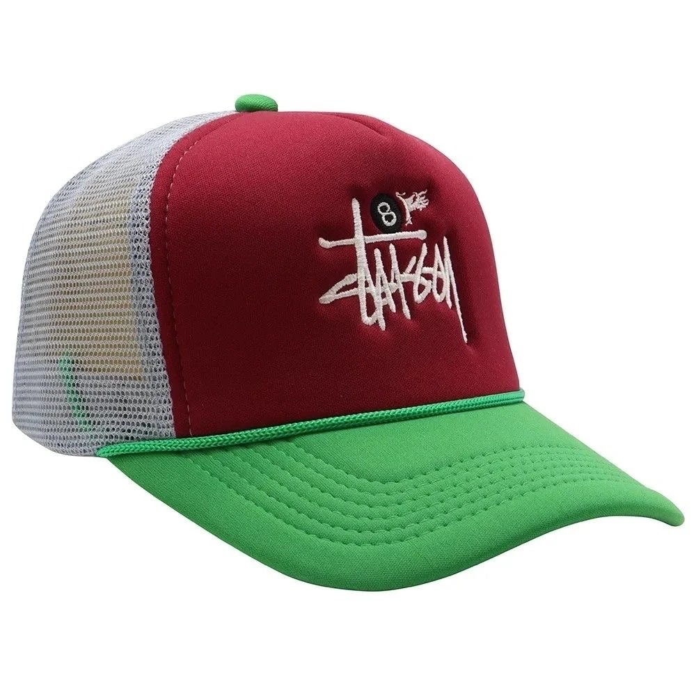 Stussy Stock Lockup Mesh Trucker Cap Multicolor Casual