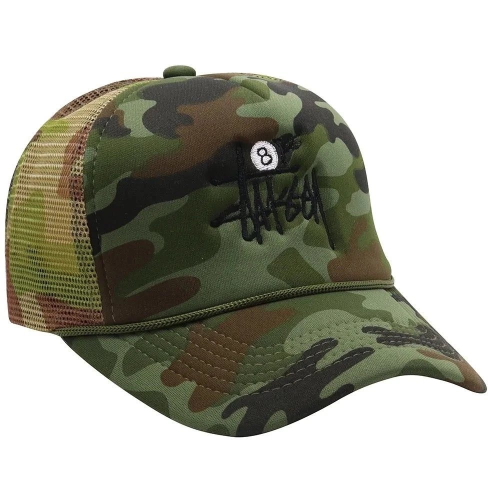 Stussy Stock Lockup Mesh Trucker Cap Multicolor Casual