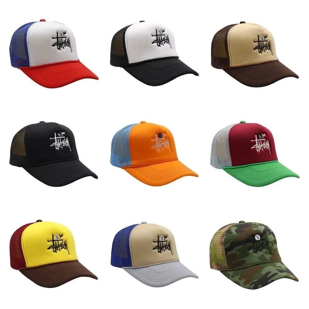 Stussy Embroidered Mesh Baseball Cap