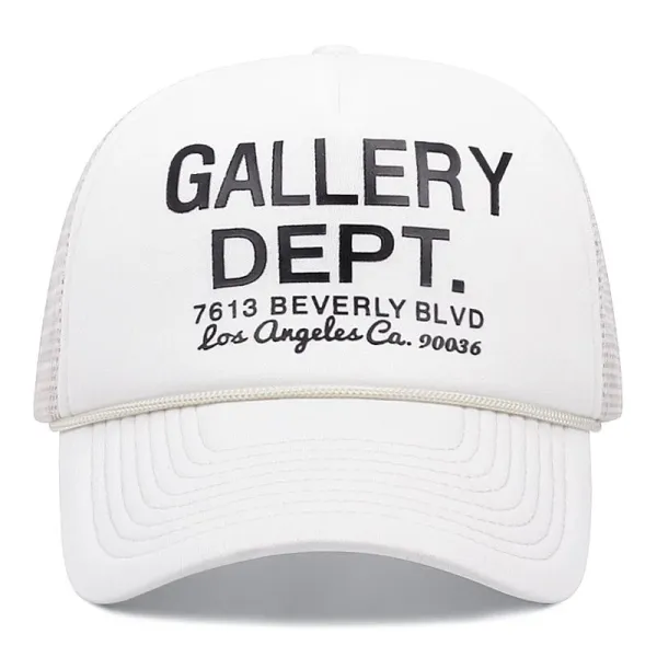 Gallery Dept. Beverly Blvd Trucker Cap Navy - 8