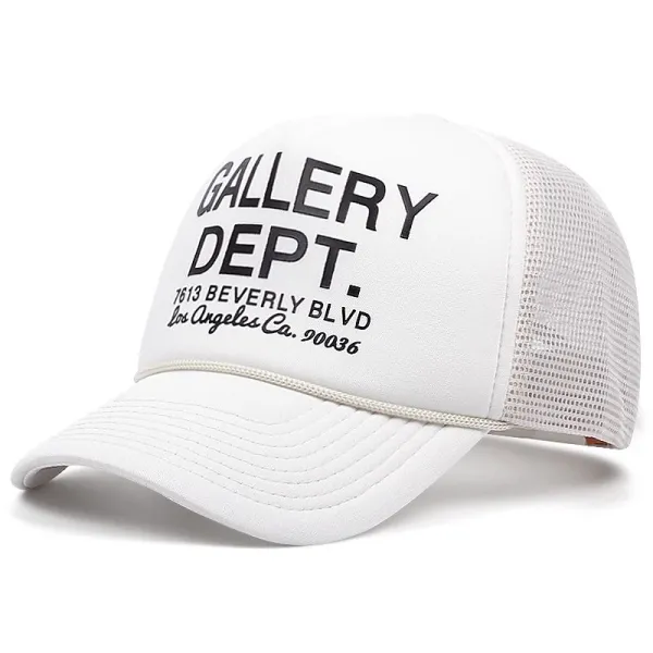 Gallery Dept. Trucker Cap White - 1
