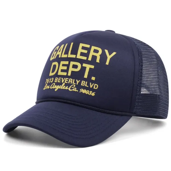 Gallery Dept. Beverly Blvd Trucker Cap Navy - 6