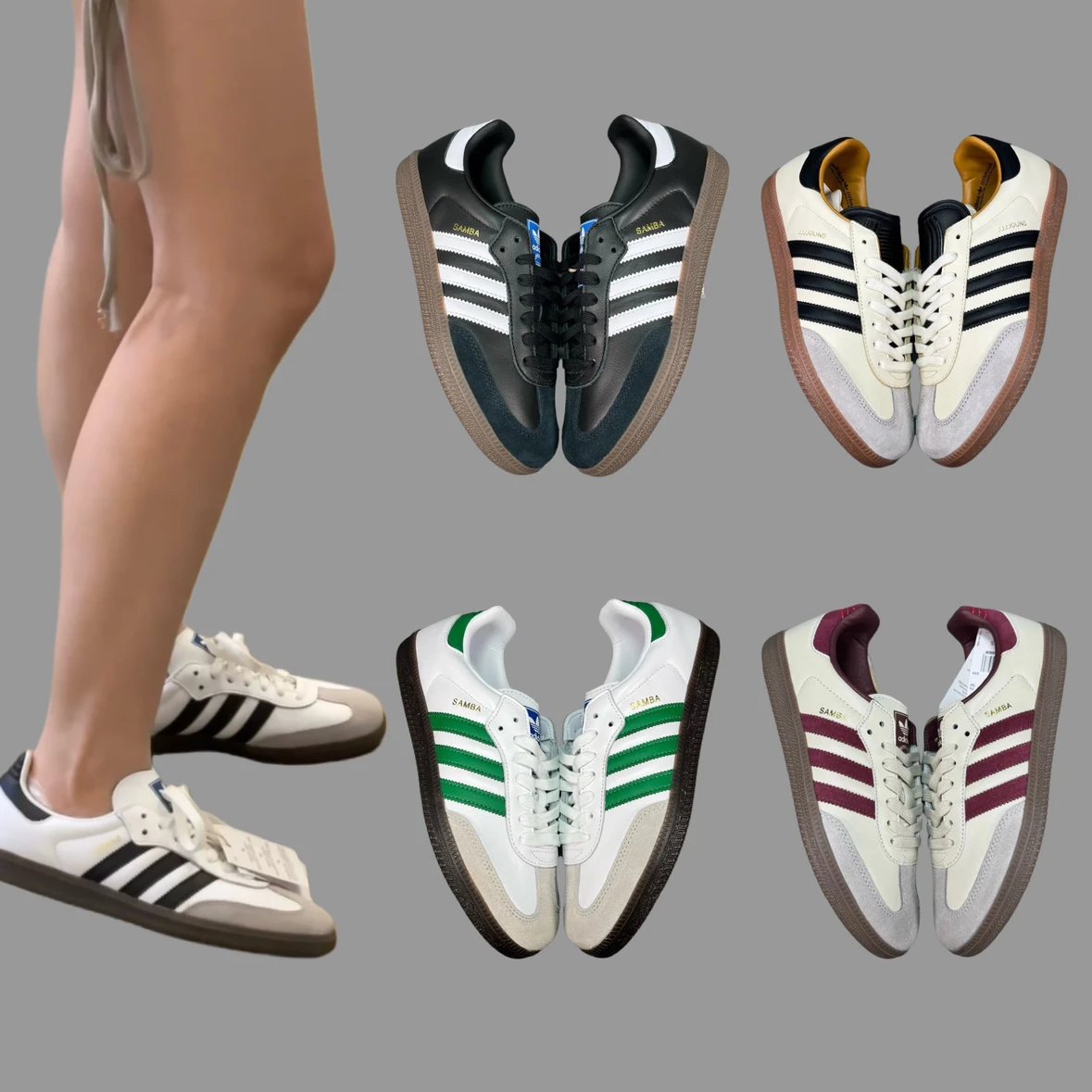 Adidas Originals SAMBA OG Horse Year Limited Couple Sneakers