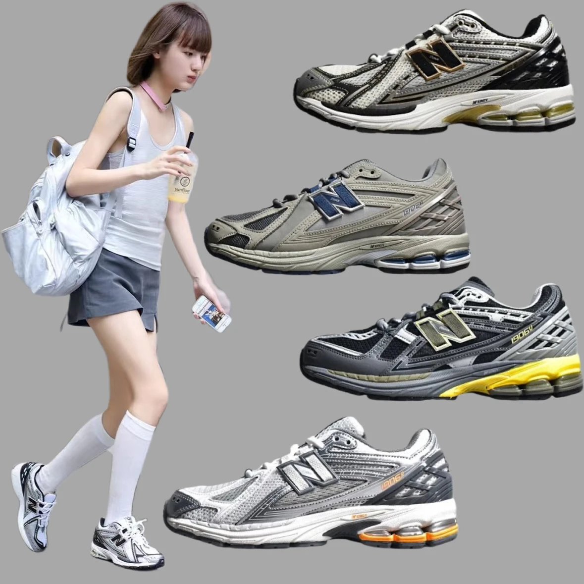 New Balance 1906R Retro Running Shoes Unisex