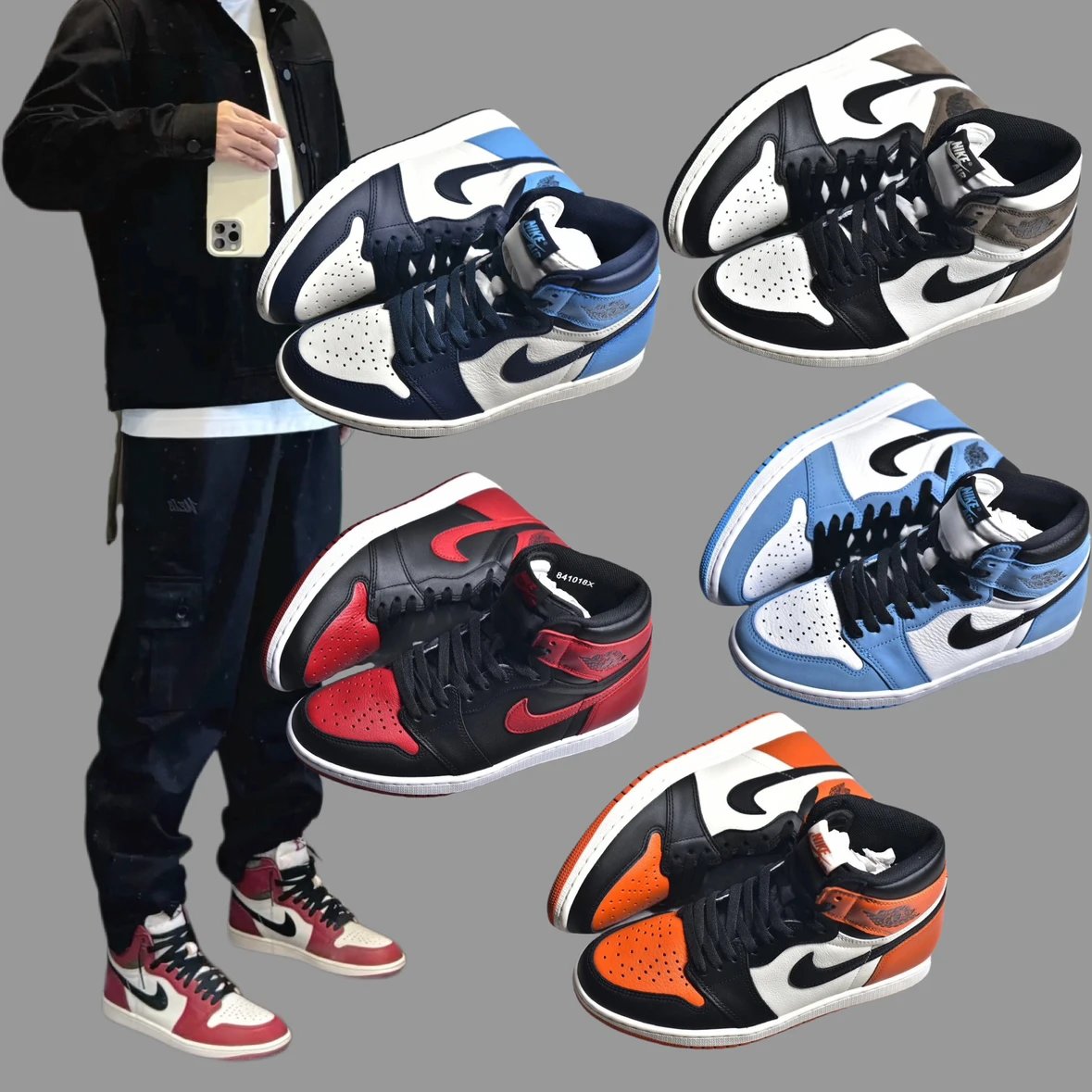 Nike Air Jordan 1 High Top Sneakers