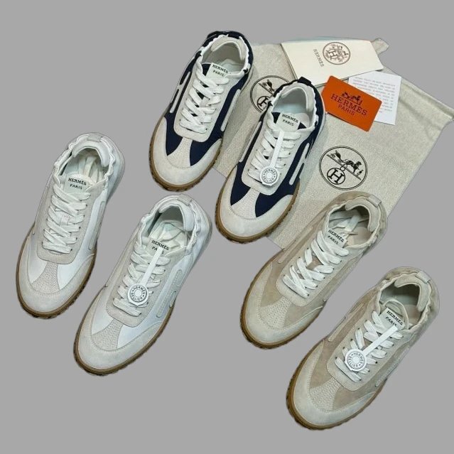 Hermes H Strap Casual Running Sneakers for Men Women