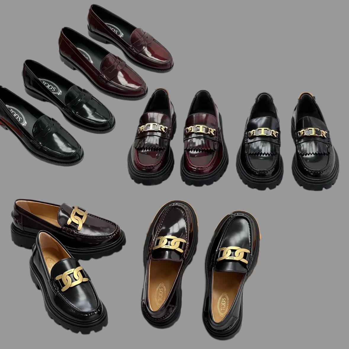 TOD'S Women's Chunky Leather Loafers