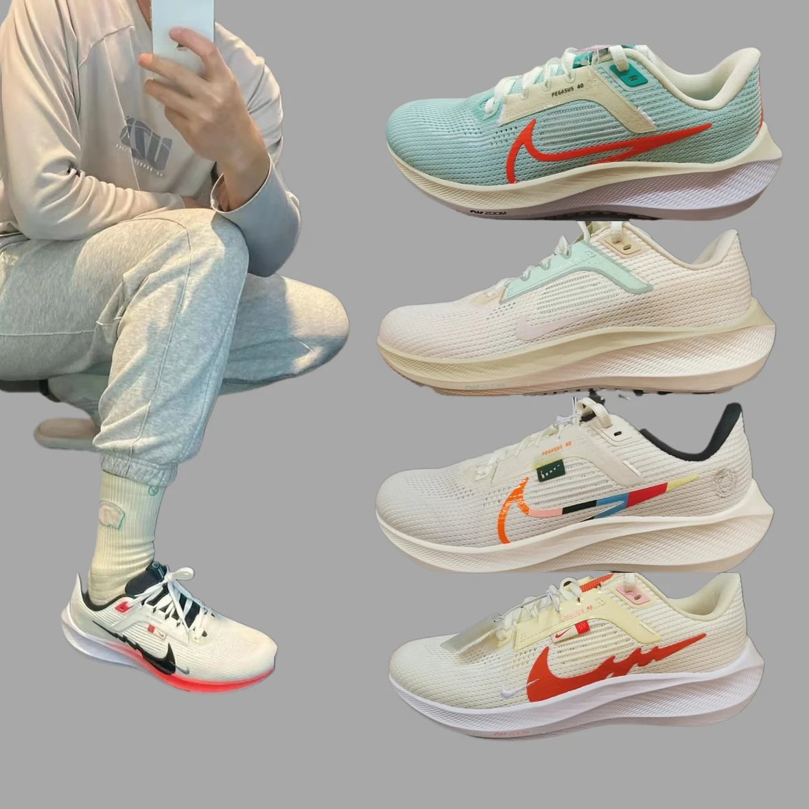 Nike Air Zoom Pegasus 40 Unisex Running Shoes