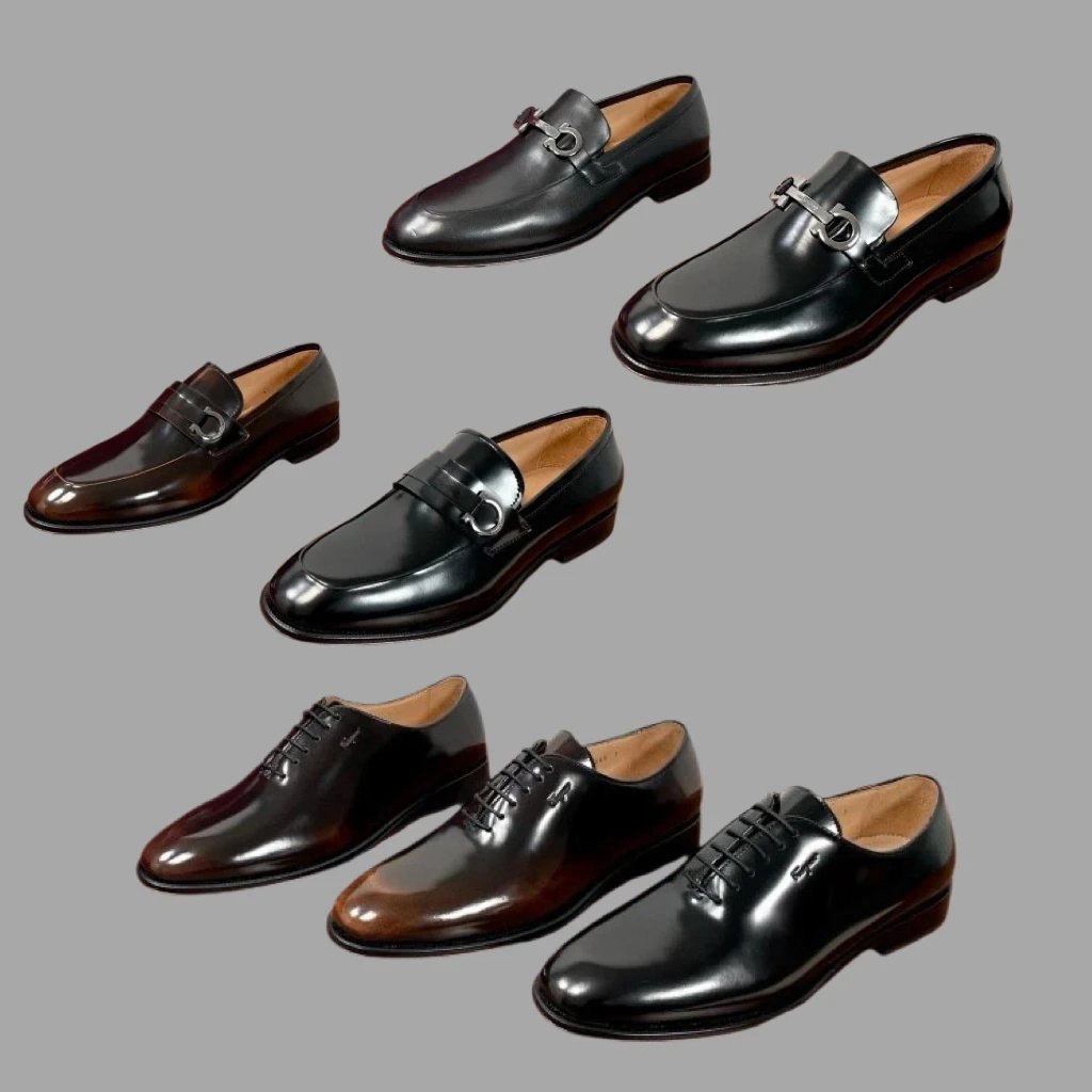 Salvatore Ferragamo Men's Formal Leather Loafers 2024