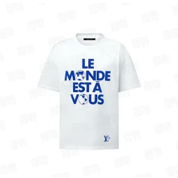 thumbnail for **Textured ceiling donkey flocking map printed short sleeves (past Y) Full size purchase comparison details are extremely accurate The first luxury short sleeve of the heat is really worth starting