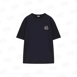 thumbnail for Hot 2026 Loe Black Eye Embroidered Short Sleeve Long Velvet Cotton Custom Fabric, High-Density Embroidery Zero Fleece Edge, Compare Goods, Not the Best Option, Free Shipping, Returns, Buy One Get One Free—Read Details Before Buying