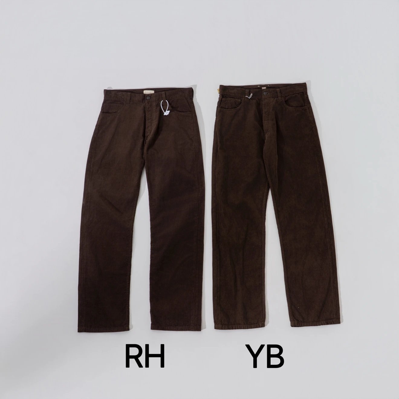 Heat 2026 The row corduroy straight leg casual pants, washed and aged with vintage style, top-notch workmanship and texture, no matter what body shape, welcome brothers to taste