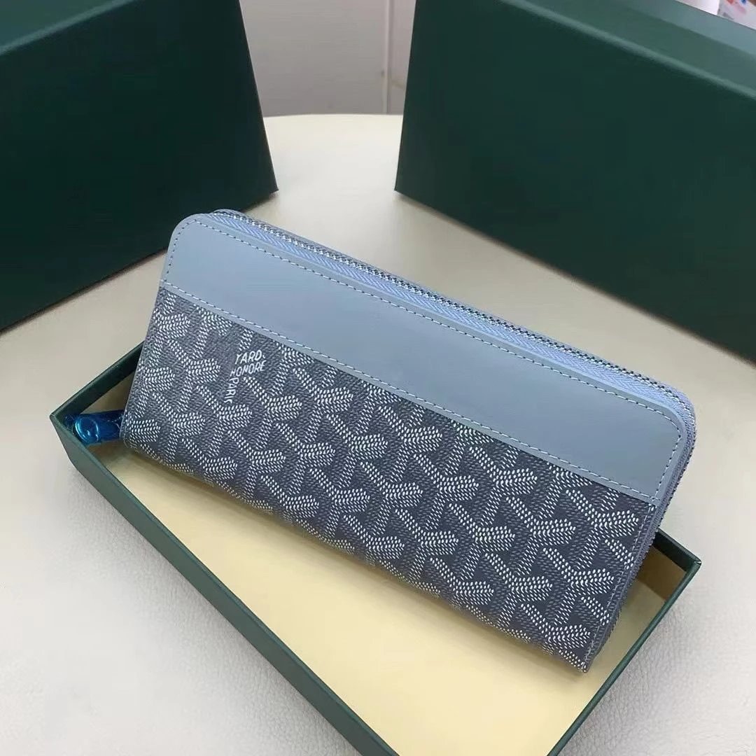 长款钱包 灰色+礼盒