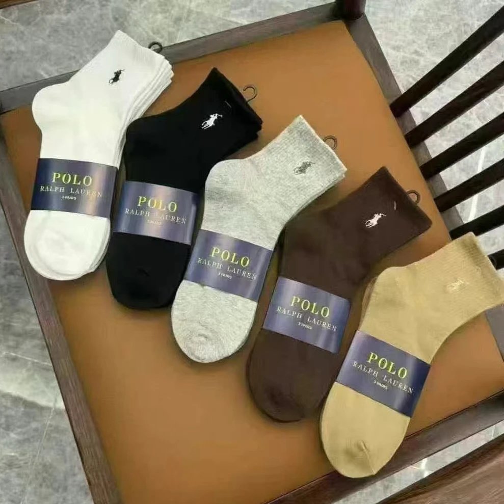 Ralph Lauren Low-Cut Short Socks 3-Pack photo 4