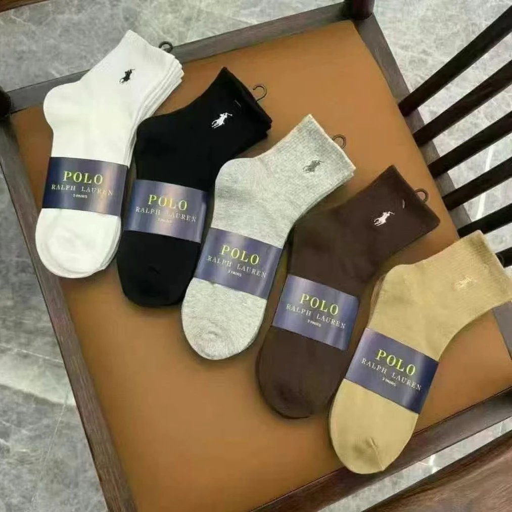 Ralph Lauren Low-Cut Short Socks 3-Pack photo 2