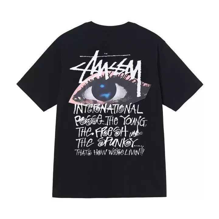 Black 8-Ball Loose T-Shirt photo 4