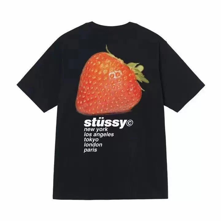 Stussy 8 Ball White Graphic T Shirt