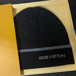 thumbnail for My Monogram Eclipse Hat Fleece Hats Cold Caps Fall/Winter Fashion Items Men's Black